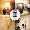E12 Socket,Ceramic Candelabra Socket E12 Bulb Lamp Holder, Screw Fixing