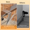 Chenthrall Adjustable Under Cabinet Trash Can Organizer with Soft Close