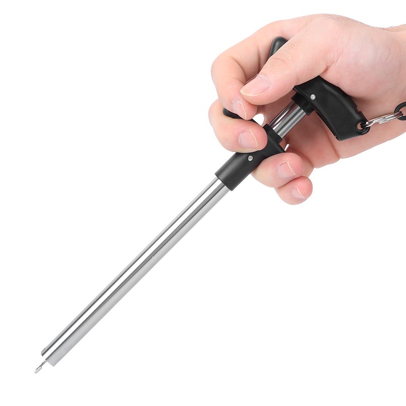 Stainless Steel Fishing Lure Plier and Gripper with Fish Hook