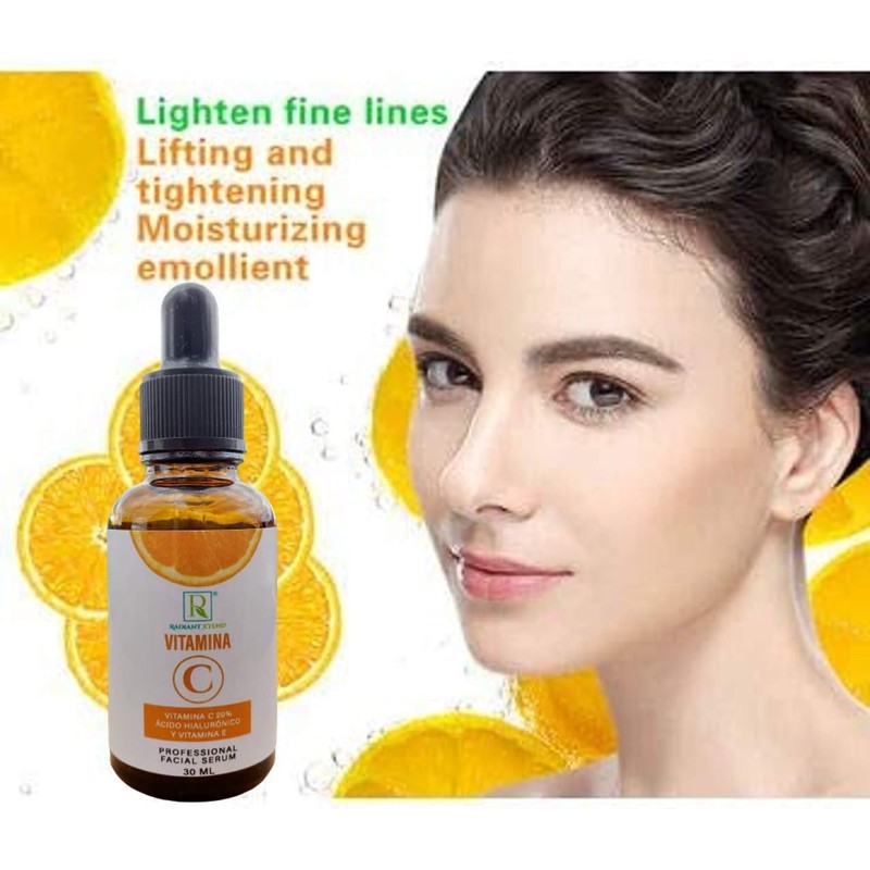 Serum Vitamina C de Alta concentración, Acido Hialuronico, Vitamina E
