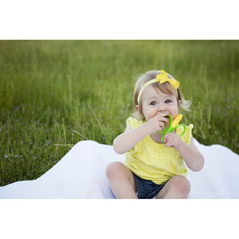 Baby Banana - Corn Cob Toothbrush, Training Teether Tooth Brush