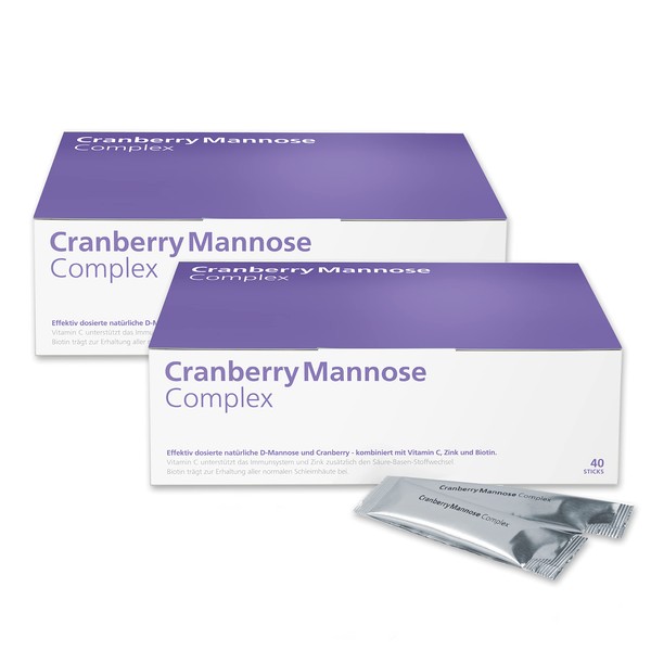 Cranberry Mannose Complex - D-Mannose Pulver hochdosiert + Cranberry +