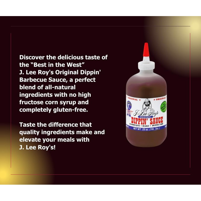 J. Lee Roy's Original Dippin' Sauce 23 oz each (1