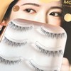 CLEAREYELASH Natural False Eyelashes 3D 3D Matsueku 5 Pairs (M01