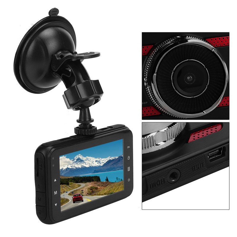 Dash Cam Car DVR 1080P HD Camera Traffic Recorder A8