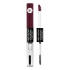 Labial Líquido Cs Overtime Lipcolor Tono Black Cherry Acabado Gloss
