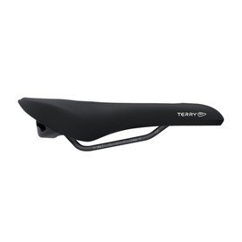 Ergon Figura gel men’s cycling saddle, in black, one size