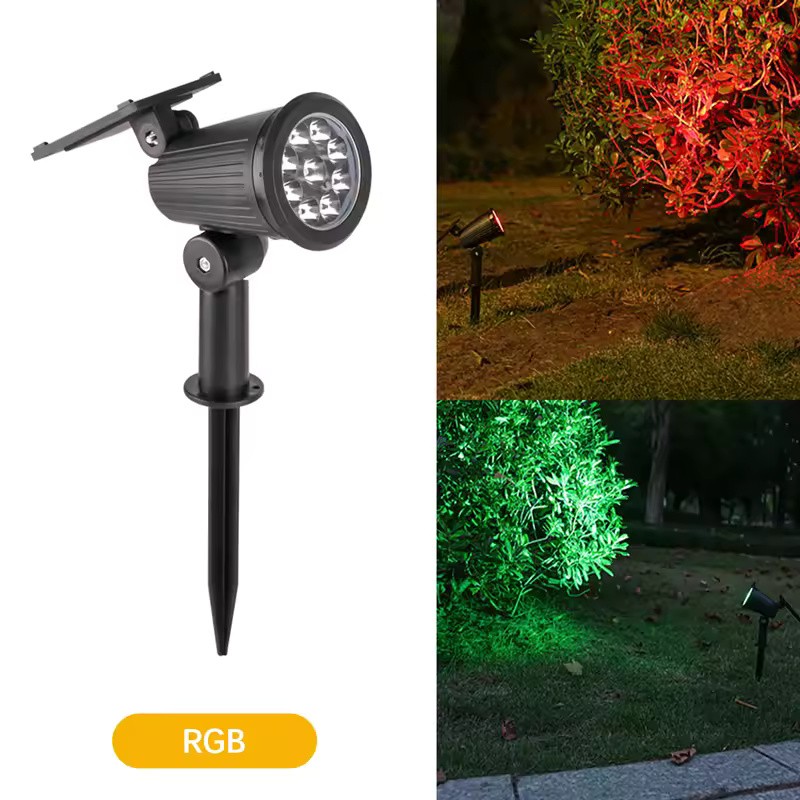 Outdoor Waterproof Spot Light Solar Garden LED Landscape Patio Decor