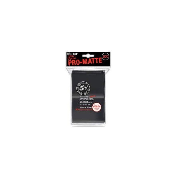 Ultra Pro Ultra ProACCPRO044-Black Divers Standard Pro Matte Sleeves, Black