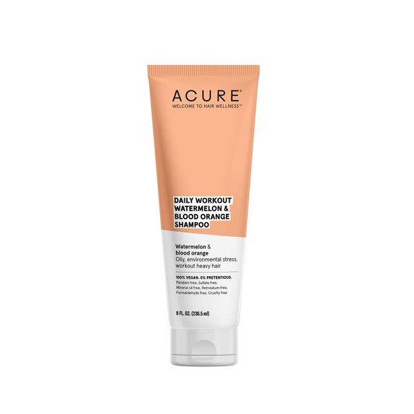 ACURE Daily Workout Watermelon Shampoo | 100% Vegan | For