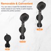 sourcing map Shower Head Holder, Suction Cup Shower Head Holder,