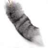 LAIDIC Therian fox tail keychain Fluffy foxfur tail backpack tassel