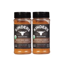 Kinders Kinder’s Woodfired Garlic Seasoning Hardwood Smoked Flavor 11.5 Ounce (2 PACK)