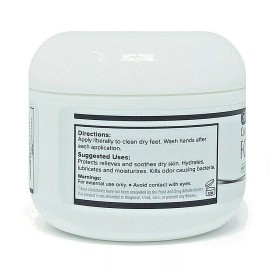 Silver Miracles Colloidal Silver Foot Cream by Silver Miracles - Peppermint MANUFACTURER DIRECT
