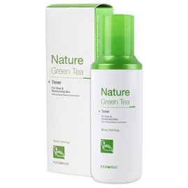 Green tea extract soothing care toner from clean nature 150ml / 청정 자연에서 온 녹차추출물 진정 케어 토너 150ml