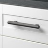 GlideRite 5-Inch Screw Spacing Solid Hexagon Bar Pull Cabinet Hardware