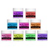 SHEBA NAILS 90's Glow Dipcrylic Powder Variety Kit 9 colors