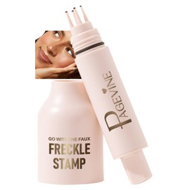 Faux Freckle Stamp Pen, Freckle Stamp, Freckle Pen Waterproof, Faux Freckle Stamp-Natural-Looking, Long-Lasting Freckle Makeup Tool, Long-Lasting Sunkissed Makeup, Last 24Hrs (2# MEDIUM)