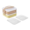 Sako Plastic Rio Pack Bento Lunch Box, Family Size