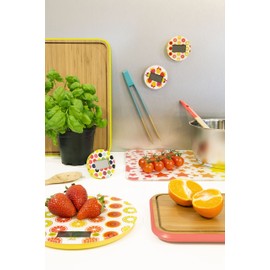 Pebbly 99-9033F Strawberry Kitchen Timer