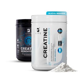 B Life Creatina Monohidratada en polvo 600g |120 Servicios | 5 g por porción | Alta Pureza | Creatine Monohydrate