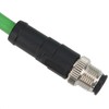 M12 to RJ45 Patch Cord 4Pin Networking Cable for Industrial