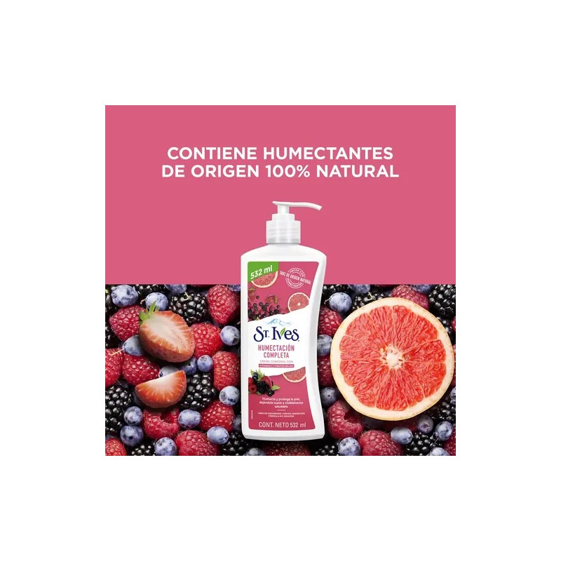 St. Ives Crema Corporal Vitamina C Y Frutos Rojos 532