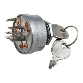 Chuuparts 430-110 Ignition Switch AM38227 Compatible with John Deere Lawn Tractor Mower S910, S930, 108, 111, 111H, 112L, 116, 116H, 316, 318, 420, GS25, GS30, GS45, GS75, HD45, HD75