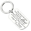 3 Nails 1 Cross Christian Keychain Jeremiah 29:11 Christmas Gift
