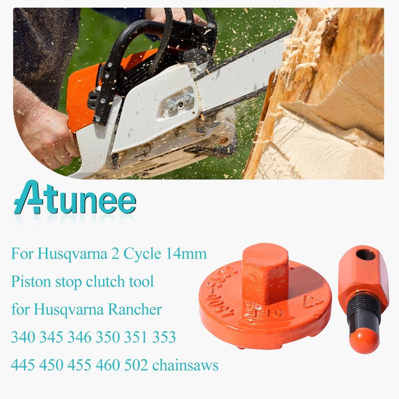 Atunee Piston Stop Clutch Flywheel Disassembly Tool with Chainsaw Scrench