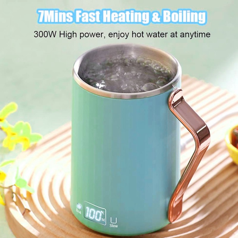 Electric Kettle Stew Cup Multifunctional Fast Heating Intelligent Control Portable