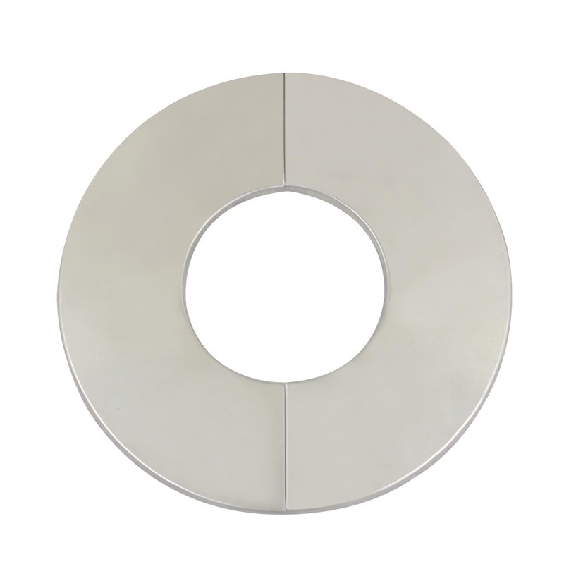 2 Sets Split Collars for Pipes Wood Stove Pipe Decorative