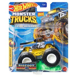 Hot Wheels Monster Trucks New for 2023 1:64 Scale (Bigfoot 75 Freestyle Wreckers 9/11)