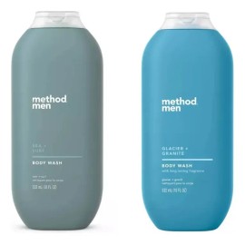 2 Method Men Body Wash Glacier+granite / Sea+surf 532ml