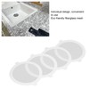 50Pcs Shower Drain Hair Catcher Fiberglass Practical Convenient Dense Mesh