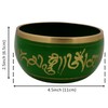 Purpledip Bell Metal Singing Bowl: Tibetan Dhyana Meditation Musical Instrument,