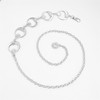 JJDreams Ladies Boho Silver Moon Waist Chain Chain Belt Waist