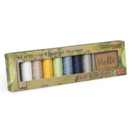 Gütermann - Gütermann rPET (100m) Sew-All Thread Set with Labels - 1 Set