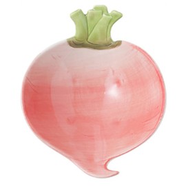 WAYUTO Ceramic Serving Plate Vegetable Themed Fruit Tray Serveware Platters Condiment Tray Pasta Bowl Sauce Dish Relish Tray for Fruit Salad Cheese Dessert Snack Cereal Oatmeal Party Carrot