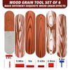 6 Pcs Wood Grain Tool Set, DIY Wood Graining Tool