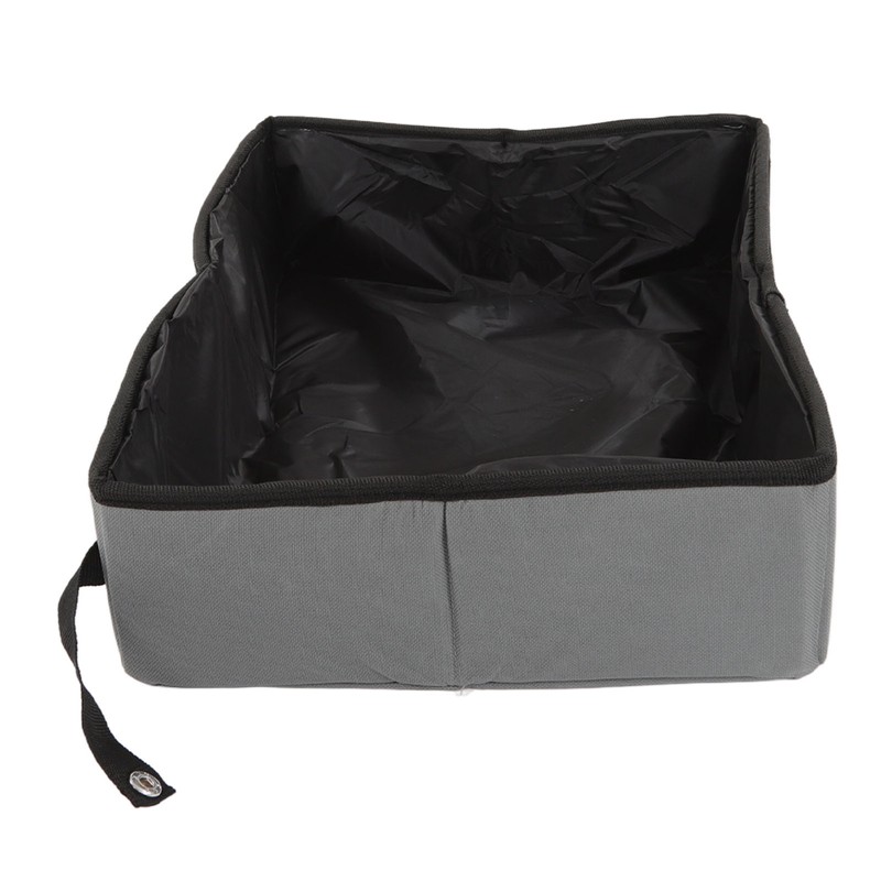 Collapsible Cat Litter Box Cloth Waterproof Outdoor Portable Cat Litter