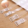3Pair(6PCS) Clear Invisible Replacement Bra Straps - Adjustable Transparent Bra