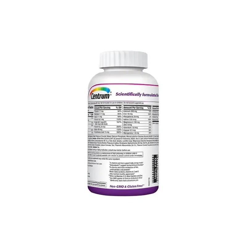 Centrum Women: Multivitamínico para Mujer con Hierro y Vitamina D3