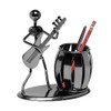 Cisixin Desktop Accessories Multi-Purpose Metal Guitar Pencil Holder