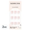 Dashing Diva Magic Press Nail Short Square, 2 Sets, Bloomy (White) / 데싱디바 매직프레스 네일 숏 스퀘어, 2세트, 블루미(화이트)