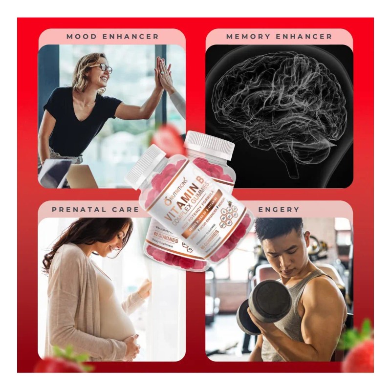 O Nutritions Gominolas Complejo Vitamina B Vegano 60 Gomitas