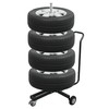 GarageMate Heininger Heavy Duty Tire Storage Dolly, Fits 13-18 Inch