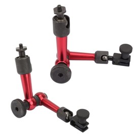 ViaGasaFamido Anytime Tools Test Indicator Flexible Arm, Adjustable Universal Magnetic Metal Base Holder Stand, for Digital Dial Test Indicator,Other measuring tools