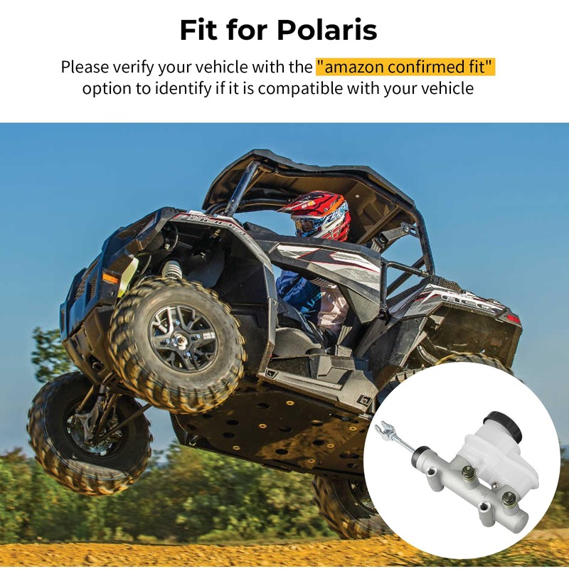M MATI Brake Tandem Master Cylinder for Polaris Ranger 400