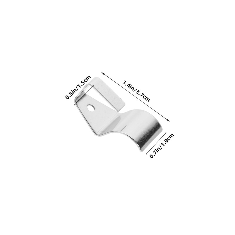 CAXUSD 1 Set Vinyl Siding Clips No Punching Hooks for